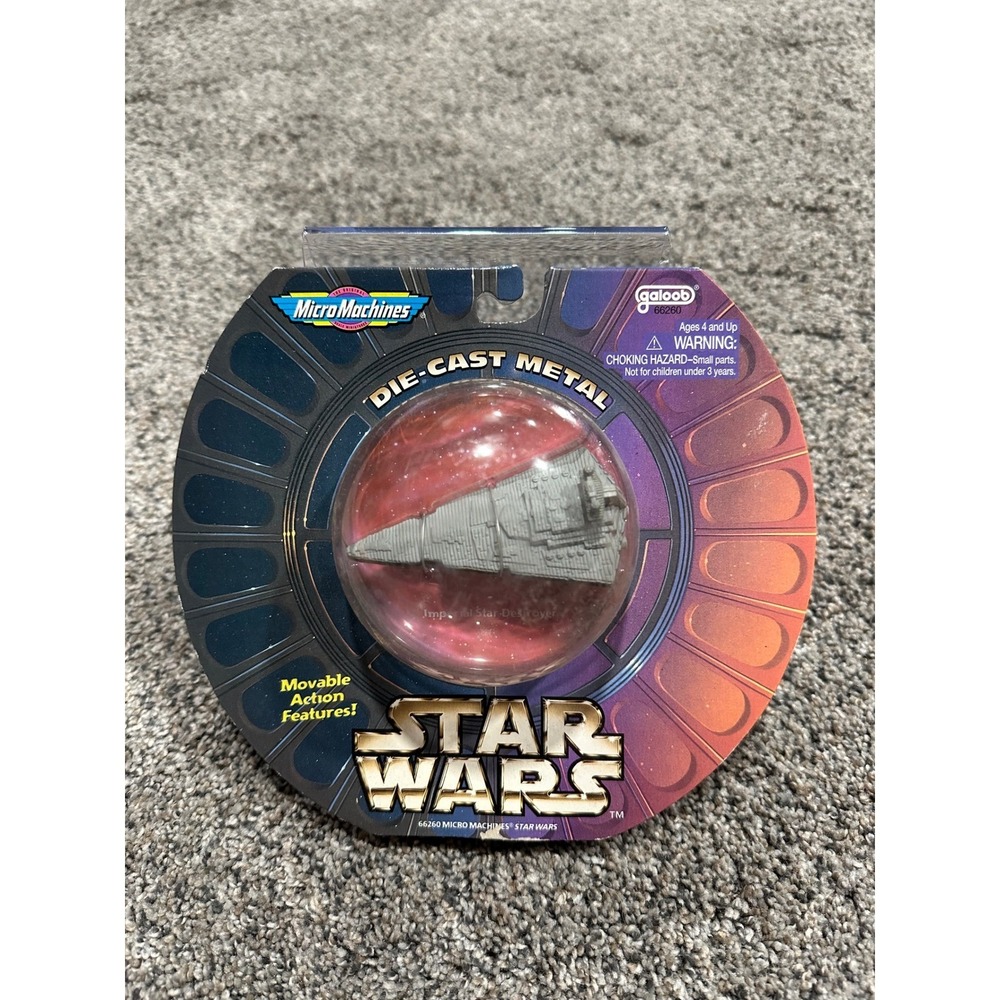 Galoob Micro Machines Star Destroyer Die-Cast Vehicle Star Wars 66260 OS New
